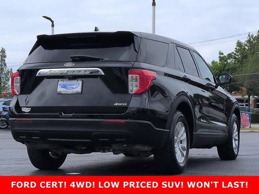 AGATE BLACK METALLIC 2021 Ford Explorer Base 4WD