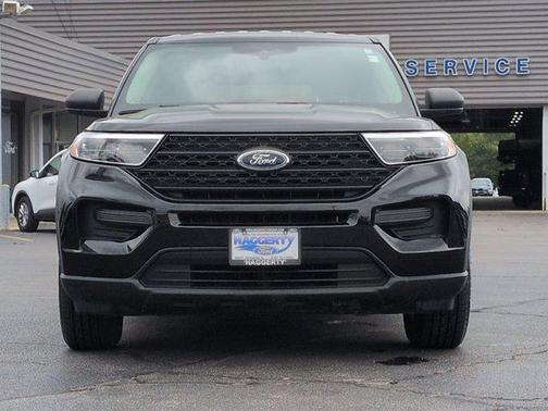 AGATE BLACK METALLIC 2021 Ford Explorer Base 4WD