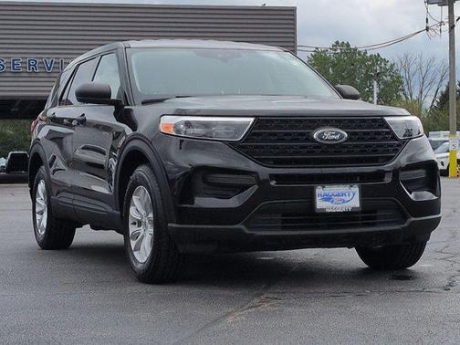 AGATE BLACK METALLIC 2021 Ford Explorer Base 4WD