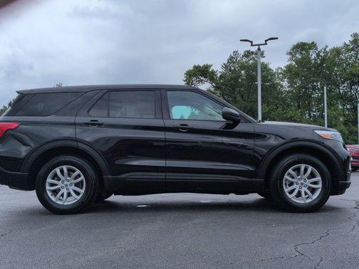 AGATE BLACK METALLIC 2021 Ford Explorer Base 4WD