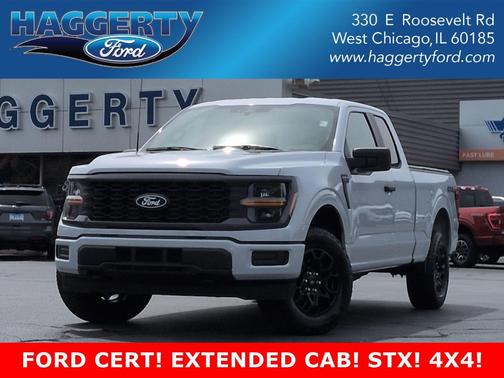 SPACE WHITE METALLIC 2025 Ford F-150 STX Truck