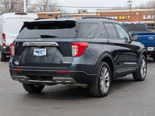 STONE BLUE METALLIC 2024 Ford Explorer XLT