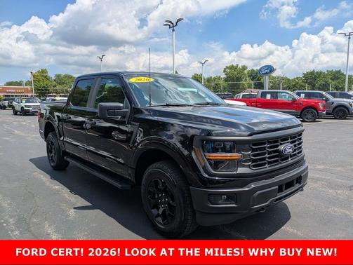 Agate Black Metallic 2026 Ford F-150 STX