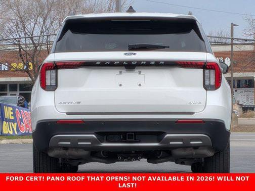 STAR WHITE MET TRI-COAT 2025 Ford Explorer Active