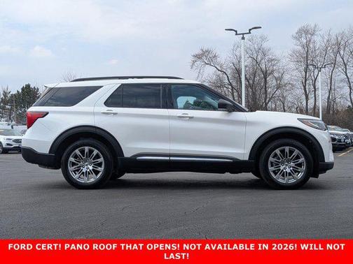 STAR WHITE MET TRI-COAT 2025 Ford Explorer Active