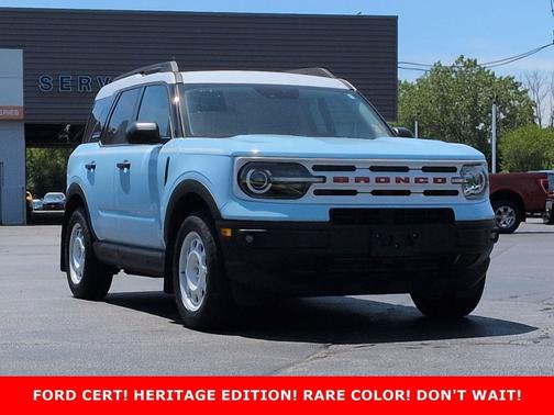 ROBIN'S EGG BLUE 2024 Ford Bronco Sport Heritage