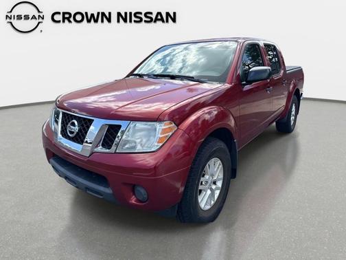 Red 2019 Nissan Frontier SV