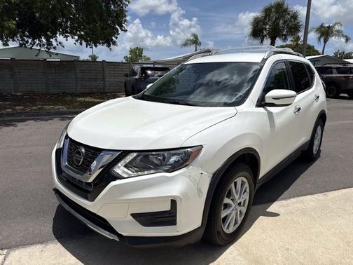 Glacier White 2019 Nissan Rogue S