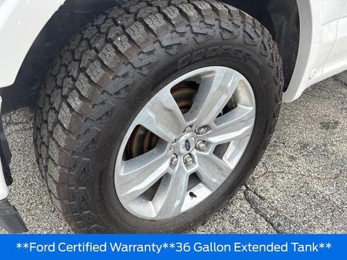 WHITE PLATINUM METALLIC TC 2019 Ford F-150 PLATINUM