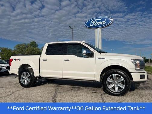 WHITE PLATINUM METALLIC TC 2019 Ford F-150 PLATINUM