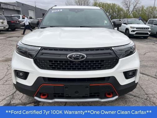 STAR WHITE MET TRI-COAT 2022 Ford Explorer TIMBERLINE