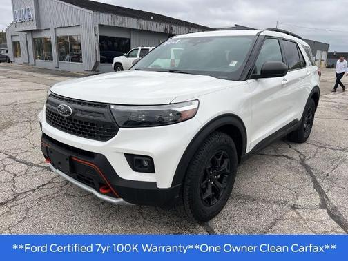 STAR WHITE MET TRI-COAT 2022 Ford Explorer TIMBERLINE