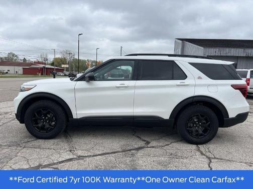 STAR WHITE MET TRI-COAT 2022 Ford Explorer TIMBERLINE