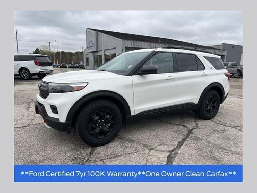 STAR WHITE MET TRI-COAT 2022 Ford Explorer TIMBERLINE