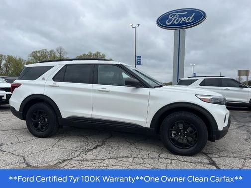 STAR WHITE MET TRI-COAT 2022 Ford Explorer TIMBERLINE