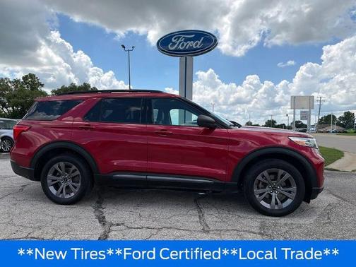 RAPID RED MET TINTED CC 2021 Ford Explorer XLT