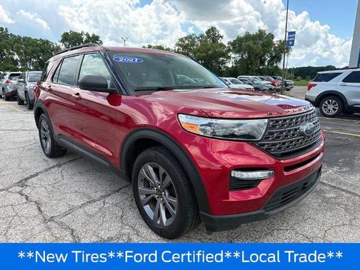 RAPID RED MET TINTED CC 2021 Ford Explorer XLT