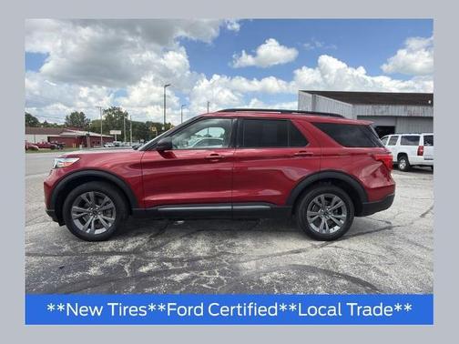 RAPID RED MET TINTED CC 2021 Ford Explorer XLT