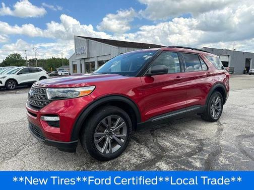 RAPID RED MET TINTED CC 2021 Ford Explorer XLT
