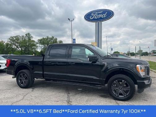 AGATE BLACK METALLIC 2023 Ford F-150 XLT