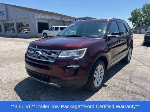 BURGUNDY VELVET MET TINT CC 2018 Ford Explorer XLT
