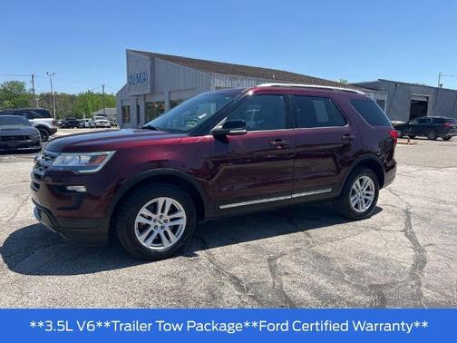BURGUNDY VELVET MET TINT CC 2018 Ford Explorer XLT