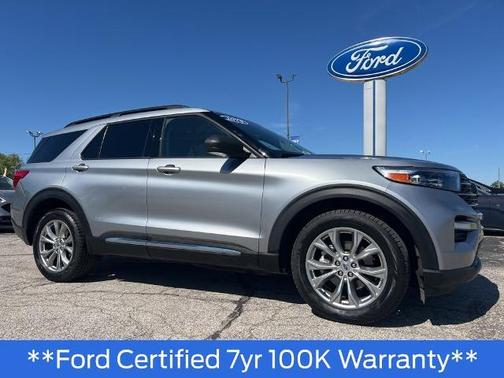 ICONIC SILVER METALLIC 2023 Ford Explorer XLT