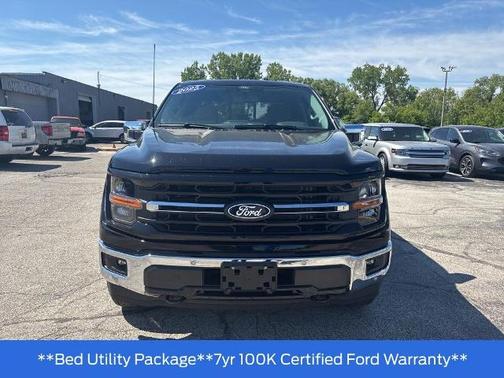 AGATE BLACK METALLIC 2025 Ford F-150 XLT