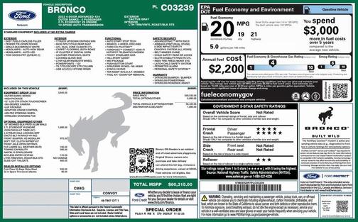 2023 Ford Bronco Outer Banks