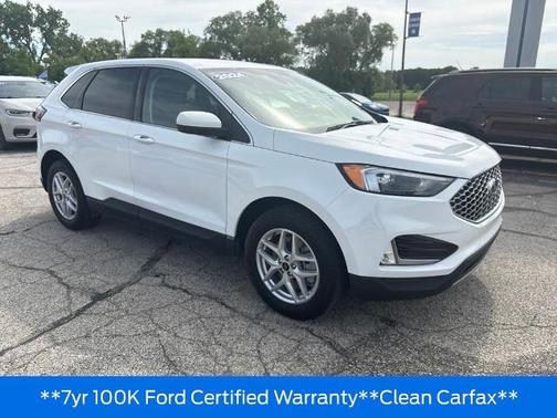 OXFORD WHITE 2024 Ford Edge SEL