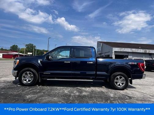 ANTIMATTER BLUE METALLIC 2023 Ford F-150 XLT