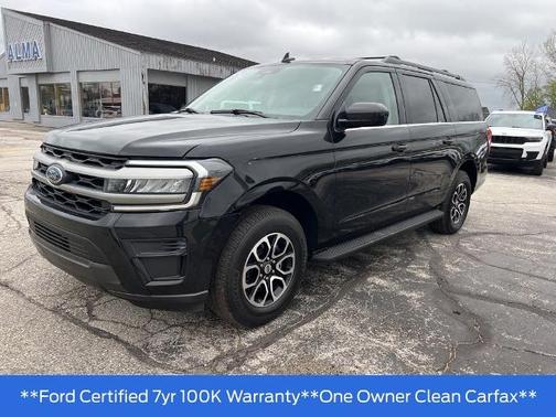 AGATE BLACK METALLIC 2024 Ford Expedition XLT