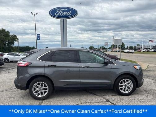 CARBONIZED GRAY 2022 Ford Edge SEL