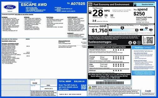2026 Ford Escape Active