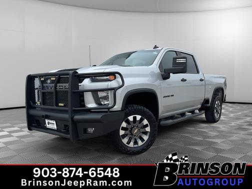 Silver Ice Metallic 2021 Chevrolet Silverado 2500 Custom