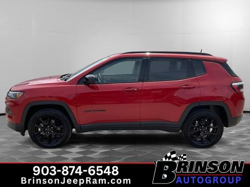 Red 2026 Jeep Compass Latitude