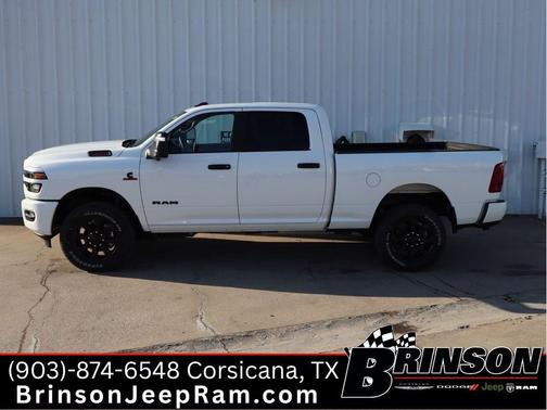 Bright White Clearcoat 2026 RAM 2500 Big Horn