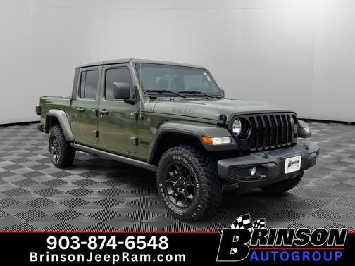 Sarge Green Clearcoat 2023 Jeep Gladiator Sport
