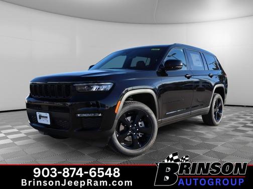 Diamond Black 2025 Jeep Grand Cherokee L Limited