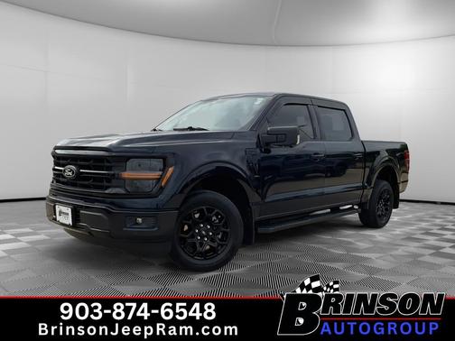 Antimatter Blue Metallic 2024 Ford F-150 XLT