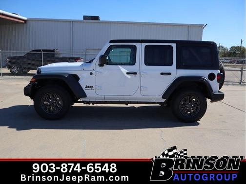Bright White Clearcoat 2026 Jeep Wrangler Sport