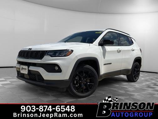Bright White Clearcoat 2026 Jeep Compass Latitude