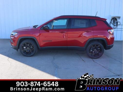 Red 2026 Jeep Compass Latitude