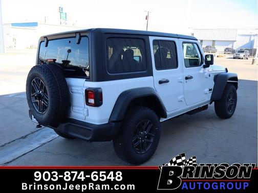 Bright White Clearcoat 2026 Jeep Wrangler Sport