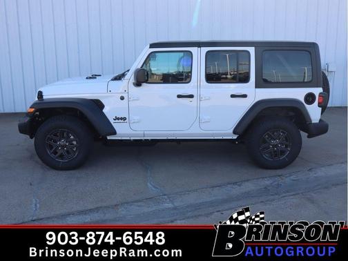 Bright White Clearcoat 2026 Jeep Wrangler Sport