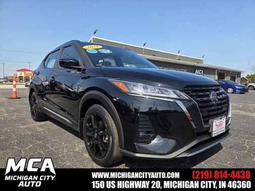 Super Black 2021 Nissan Kicks SR