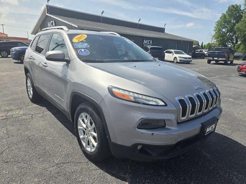 Billet Silver Metallic Clearcoat 2015 Jeep Cherokee Latitude
