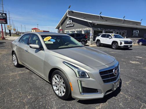 Silver Coast Metallic 2014 Cadillac CTS 2.0L Turbo Luxury