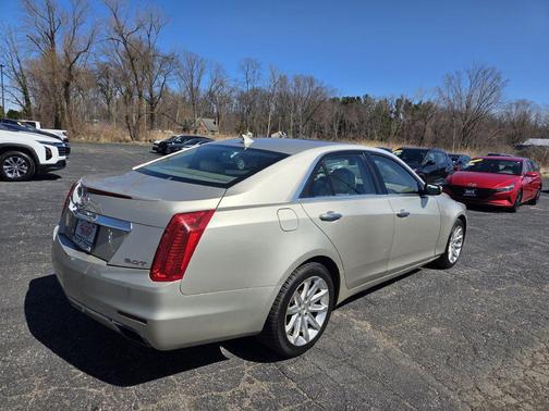 Silver Coast Metallic 2014 Cadillac CTS 2.0L Turbo Luxury