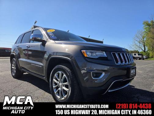 Granite Crystal Clearcoat Metallic 2014 Jeep Grand Cherokee Limited